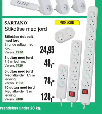Harald Nyborg Stikdåse med jord tilbud