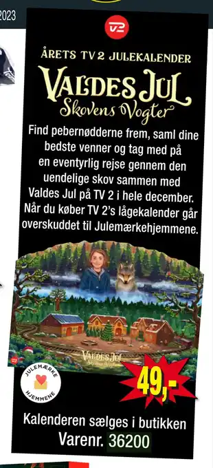 Harald Nyborg Tv2 julekalender - valdes jul, skovens vogter tilbud