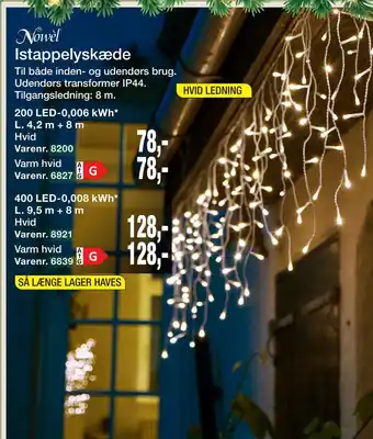 Harald Nyborg Istappelyskæde tilbud