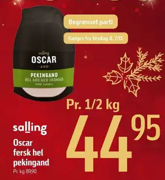 Oscar fersk hel pekingand