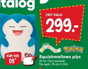 Bilka Squishmallows plys tilbud
