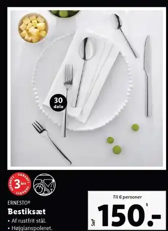Lidl Ernesto bestiksæt tilbud