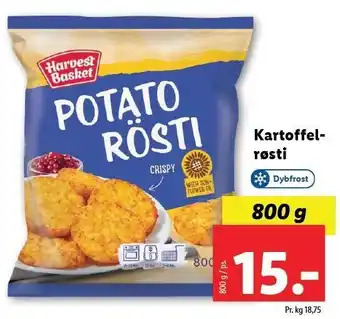 Lidl Kartoffelrøsti tilbud