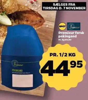 Netto Premieur fersk pekingand tilbud