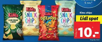 Lidl Kims chips tilbud