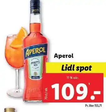 Lidl Aperol tilbud