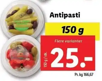 Lidl Antipasti tilbud