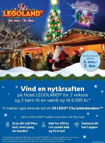 Lidl Vind en nytårsaften på hotel legoland tilbud