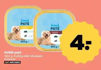 Netto Hund paté tilbud