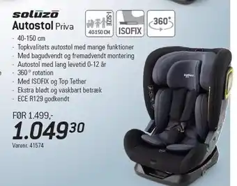 Thansen Autostol priva tilbud