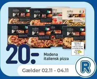 Netto Italiensk frysepizza, 395 - 440 g tilbud