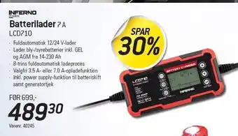Thansen Batterilader 7 a tilbud