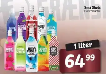 Fakta Tyskland Små shots - flere varianter tilbud