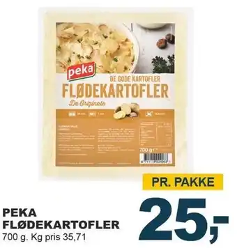 Peka flødekartofler