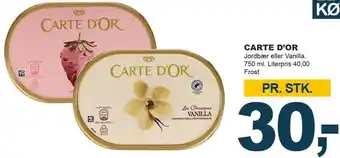 Let-Køb Carte d´or tilbud