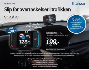 Thansen Trafikalarm tilbud