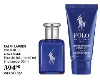 Matas Ralph lauren polo blue gaveæske tilbud