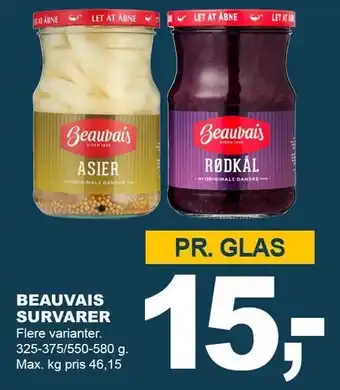Let-Køb Beauvais survarer tilbud