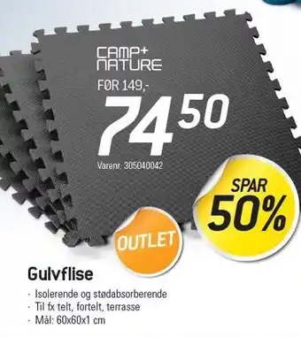 Thansen Gulvflise tilbud