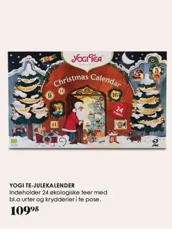 Yogi te-julekalender