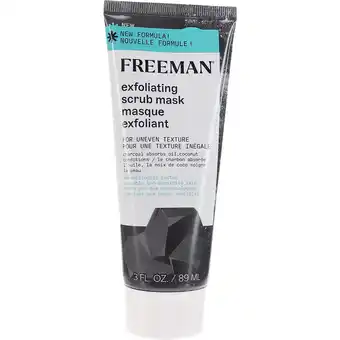 Freeman - ansigtsmaske charcoal & coconut scrub