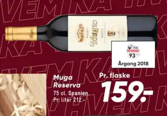 Bilka Ukendt spansk rødvin tilbud