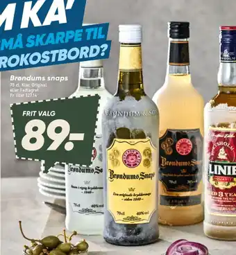 Bilka Klar snaps tilbud