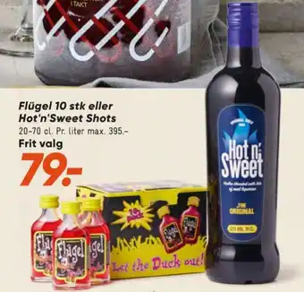 Bilka Flügel shots tilbud