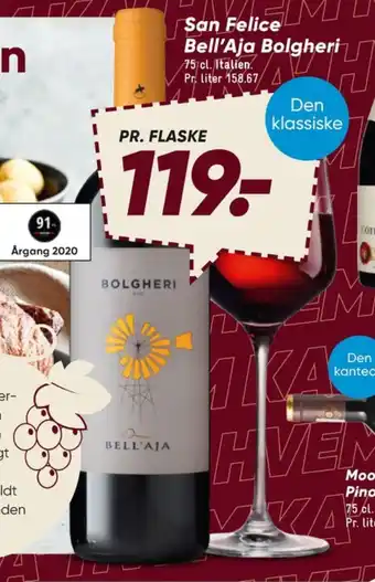 Bilka Ukendt italiensk rødvin tilbud