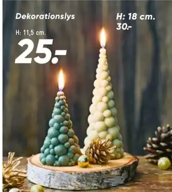 Bilka Ukendt stearinlys tilbud