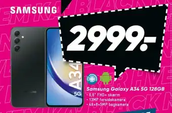 Galaxy a34 mobiltelefon