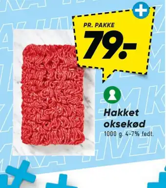 Bilka Ukendt hakket oksekød 4-7% tilbud