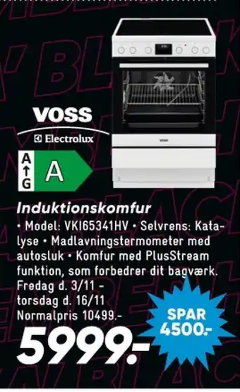 Bilka Voss komfur tilbud
