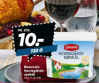 Bilka Beauvais rødkål-syltet tilbud