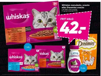 Bilka Whiskas kattemælk tilbud