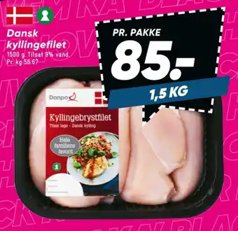 Bilka Danpo kyllingebrystfilet tilbud
