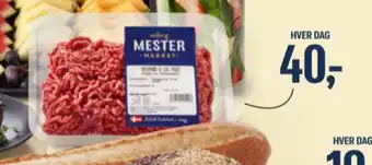 Føtex Salling mester hakket oksekød 9-15% tilbud