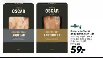 Bilka Oscar andebryst tilbud