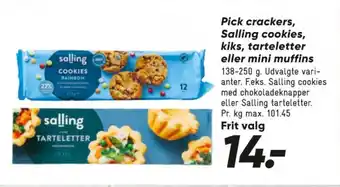 Bilka Salling cookies tilbud