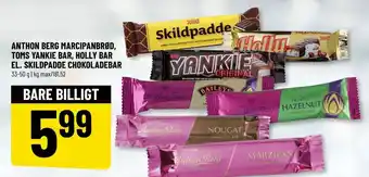 Løvbjerg Guldbarre chokoladebar skildpadde tilbud