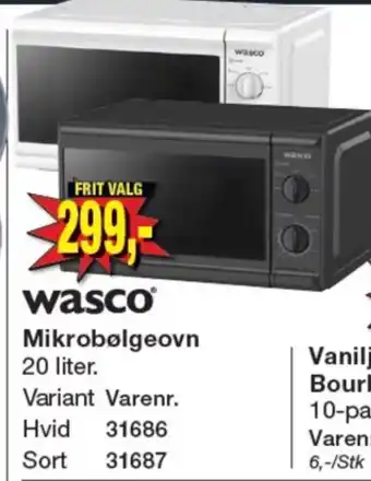 Harald Nyborg Wasco mikroovn tilbud