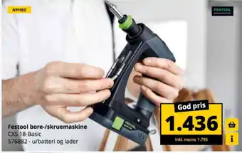 Festool bore- og skruemaskine