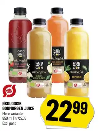 Løvbjerg Godmorgen æblejuice hyldeblomst tilbud