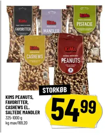 Løvbjerg Kims peanuts tilbud