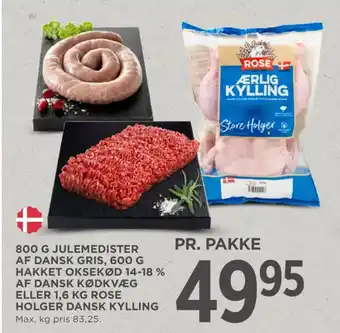 Ukendt hakket oksekød 14-18%