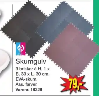 Harald Nyborg We care skumgulv tilbud