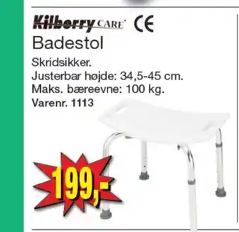 Harald Nyborg Kilberry badestol tilbud