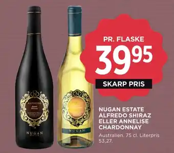 MENY Ukendt australsk rødvin tilbud