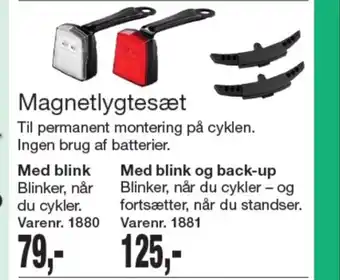 Harald Nyborg Greenfield cykellygtesæt tilbud