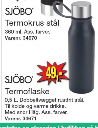 Sjöbo termoflaske